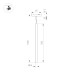 Трековый магнитный светильник Arlight MAG-MICROCOSM-SPOT-HANG-R18-L500-3W Day4000 (BK, 24 deg, 24V) 043270