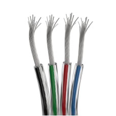 Шлейф питания Arlight ARL-18AWG-CLEAR-4Wire-CU 034962