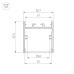 Алюминиевый профиль Arlight SL-LINE-3638-LW-2000 ANOD 038362