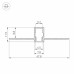 Алюминиевый профиль Arlight SL-Linia8-Fantom-2000 Anod 034986