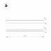 Трековый магнитный светильник Arlight MAG-DOTS-25-L600-18W Day4000 050055