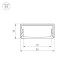 Профиль Arlight ARH-WIDE-H10-2000 ANOD 016142