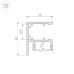 Алюминиевый профиль Arlight WALL-2228-2000 ANOD 050466