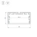 Профиль Arlight PLS-LOCK-W50-SMT-2000 ANOD 033772