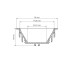 Профиль с экраном Arlight ALU-POWER-RW80F-2000ANOD+FROST 016472