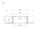 Профиль Arlight FANTOM-W49-2000 ANOD 046430
