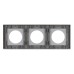 Рамка стеклянная на 3 поста Arlight FRM-GLARE-GC-3-GR 043840