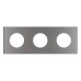 Рамка стеклянная на 3 поста Arlight FRM-GLARE-GC-3-GR 043840