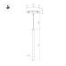Трековый магнитный светильник Arlight MAG-ORIENT-SPOT-HANG-L500-R20-3W Warm3000 (BK, 20 deg, 48V) 046897