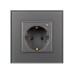 Розетка электрическая с Zigbee управлением Arlight SCT-OMALI-EUZB1-PL-GR (240V, 16A, Zigbee) 050101