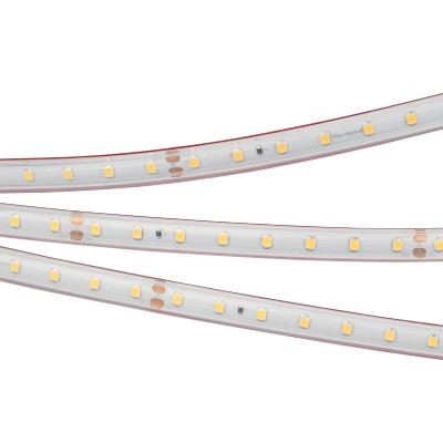 Светодиодная лента герметичная Arlight RTW-PS-A80-12mm 24V Warm3000 (4.8 W/m, IP67, TWP100, 5m) 045163