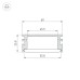 Профиль Arlight FLOOR60-H26-3000 ANOD BLACK 046414