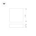 Потолочный светильник Arlight IM-QUADRO-EMERGENCY-3H-S600x600-64W Warm3000 (WH, 120 deg, 230V) 041046
