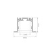 Профиль Arlight SL-LINIA49-F-2000 ANOD 019313