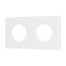 Рамка стеклянная на 2 поста Arlight FRM-GLARE-GC-2-WH 043835