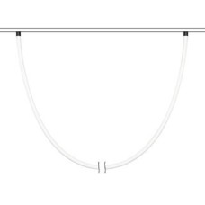 Трековый магнитный светильник Arlight MAG-ORIENT-TUBE-ELASTIC-2620-R30-L5000-70W Day4000 (BK, 360 deg, 48V) 041651