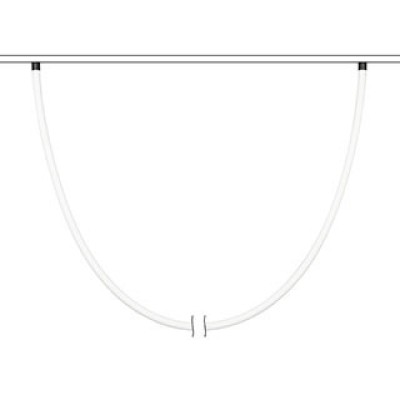Трековый магнитный светильник Arlight MAG-ORIENT-TUBE-ELASTIC-2620-R30-L5000-70W Day4000 (BK, 360 deg, 48V) 041651