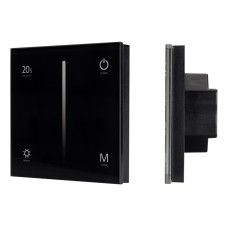 Панель Arlight Smart-P35-Dim-IN Black (230V, 0-10V, Sens, 2.4G) 028113