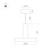 Подвесной светильник Arlight SP-Eric-R250-8W Warm3000 035924
