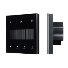 Сенсорная панель Arlight SMART-DALI-301-11-1G-4SC-DIM-IN Black (BUS/24V, Touch, 2.4G) 046547