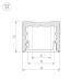 Профиль Arlight SL-SLIM-H13M-2000 ANOD 023718