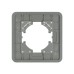Рамка алюминиевая на 1 пост Arlight FRM-AKIRY-AL-1-SR 049680