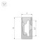 Силиконовый профиль Arlight WPH-FLEX-0612-SIDE-S8-5m BLACK 045782