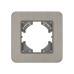 Рамка алюминиевая на 1 пост Arlight FRM-AKIRY-AL-1-SR 049680