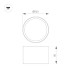 Накладной светильник Arlight SP-BISCOTTO-R140-15W Warm3300-MIX (BK, 80 deg, 230V) 054916
