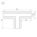 Тройник Arlight SL-LINIA55-FANTOM 030133