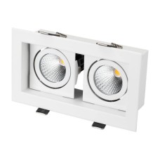 Встраиваемый светильник Arlight CL-KARDAN-S180x102-2x9W Warm 024127