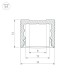 Алюминиевый профиль Arlight SL-SLIM-H13M-2000 WHITE 037108