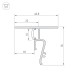 Профиль Arlight STRETCH-SHADOW-M-CEIL-2000 BLACK (A2-CONTOUR-PRO) 040703(1)