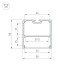 Алюминиевый профиль Arlight SL-LINE-5050-LW-2000 ANOD 038433