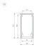 Алюминиевый профиль Arlight LINE-1019-2000 ANOD 053426