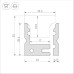 Профиль Arlight ARH-FLOOR27-H28-2000 ANOD 038356