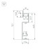 Профиль Arlight PLINTUS-H73-F-2000 BLACK 043480