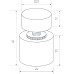 Диммер Arlight SR-NAVE-R24-2CH-BK (12-24V, 96-192W, DIM-CCT) 046134