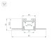 Профиль Arlight SL-LINIA20-FANTOM-2500 BLACK 039071