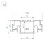 Профиль Arlight STRETCH-32-CEIL-CENTER-2000 BLACK 055208