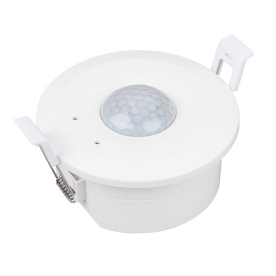 Датчик движения Arlight SMART-0-10V-1001-14-62-IN White (230V, 1x4A, Relay, PIR, 2.4G) 039714