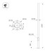 Опора фланцевая Arlight OXOR-OK1-D100-L4000 (BK) 051191