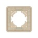 Рамка алюминиевая на 1 пост Arlight FRM-AKIRY-AL-1-GD 049683
