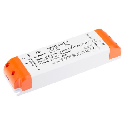 Блок питания Arlight ARV-24075-PFC (24V, 3.1A, 75W) 016242(1)