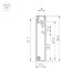 Профиль Arlight PLINTUS-H55-2000 WHITE 045445