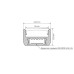 Профиль Arlight ARH-WIDE-H16-2000 ANOD 018816