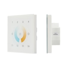 Сенсорная панель Arlight DALI-901-11-4G-4SC-MIX-DT8-IN White BUS/230V 037198