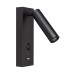 Спот Arlight SP-BED-CHARGE-S60x125-3W Warm3000 (BK, 20 deg, 230V, USB-A, USB-C) 029629(1)