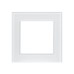 Рамка одноместная Arlight FRM-GLARE-GS-1-WH 043786