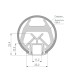Алюминиевый профиль Arlight KLUS-POR-F-1000 ANOD 019181(1)